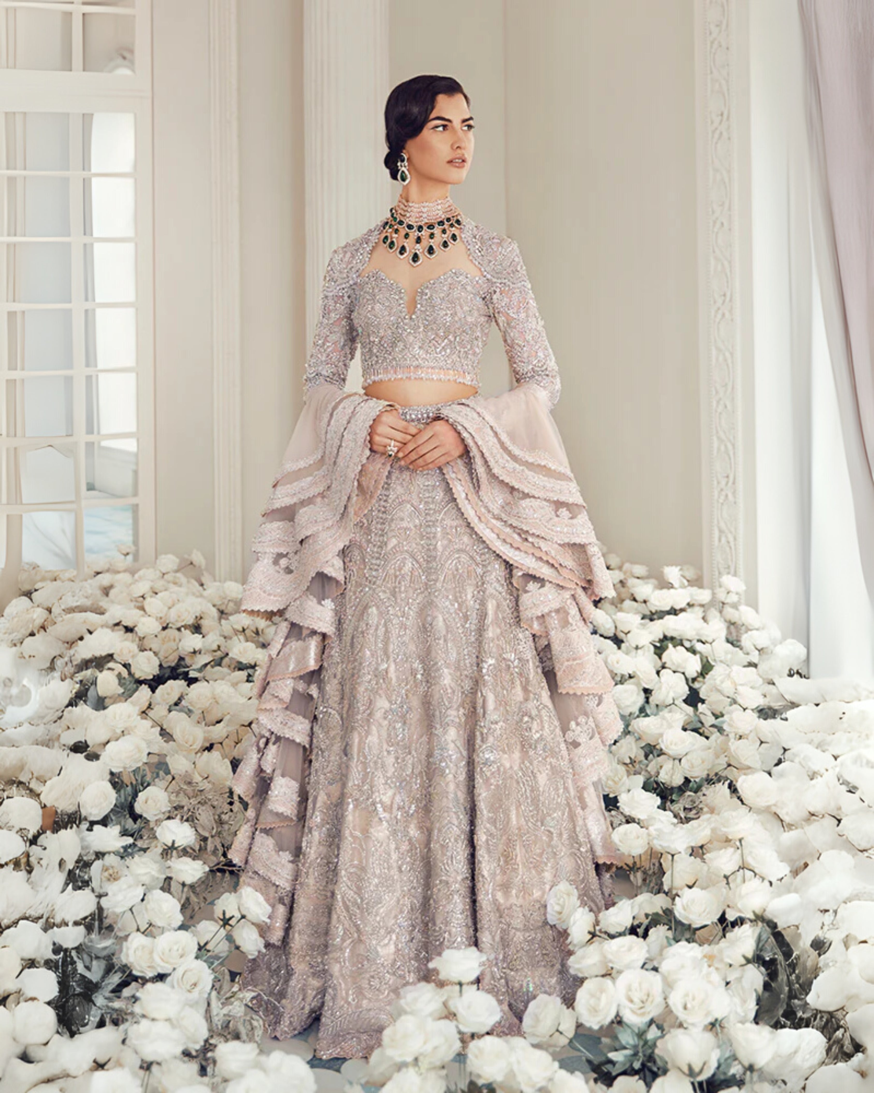 Suffuse - Iris Couture collection bridal ensemble
