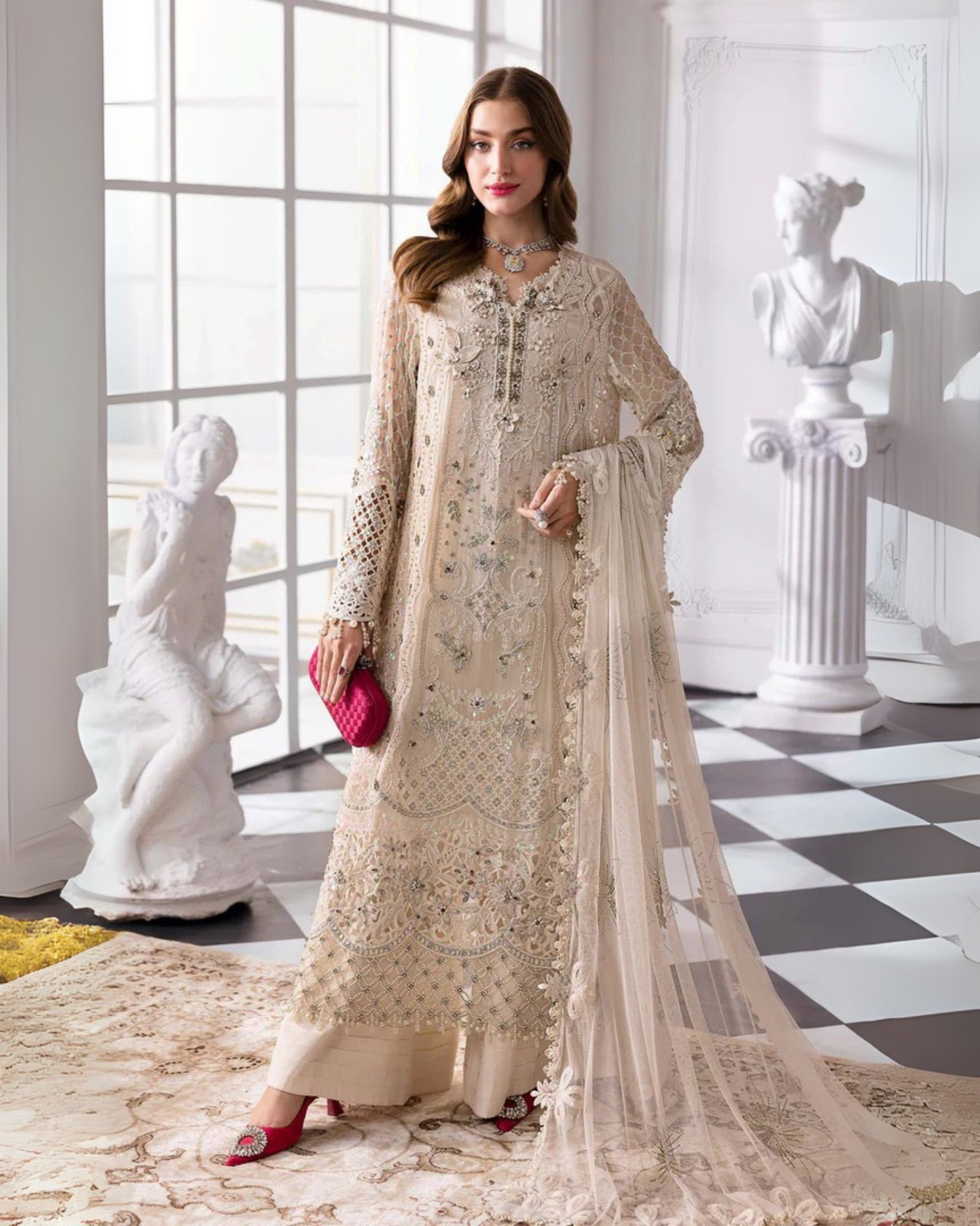 Maria.B Mbroidered BD-3007
