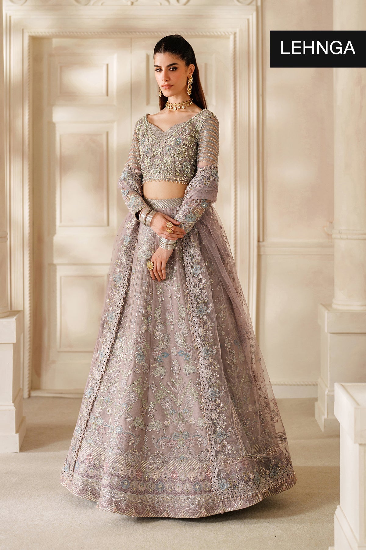 Baroque EMBROIDERED NET CH14-04