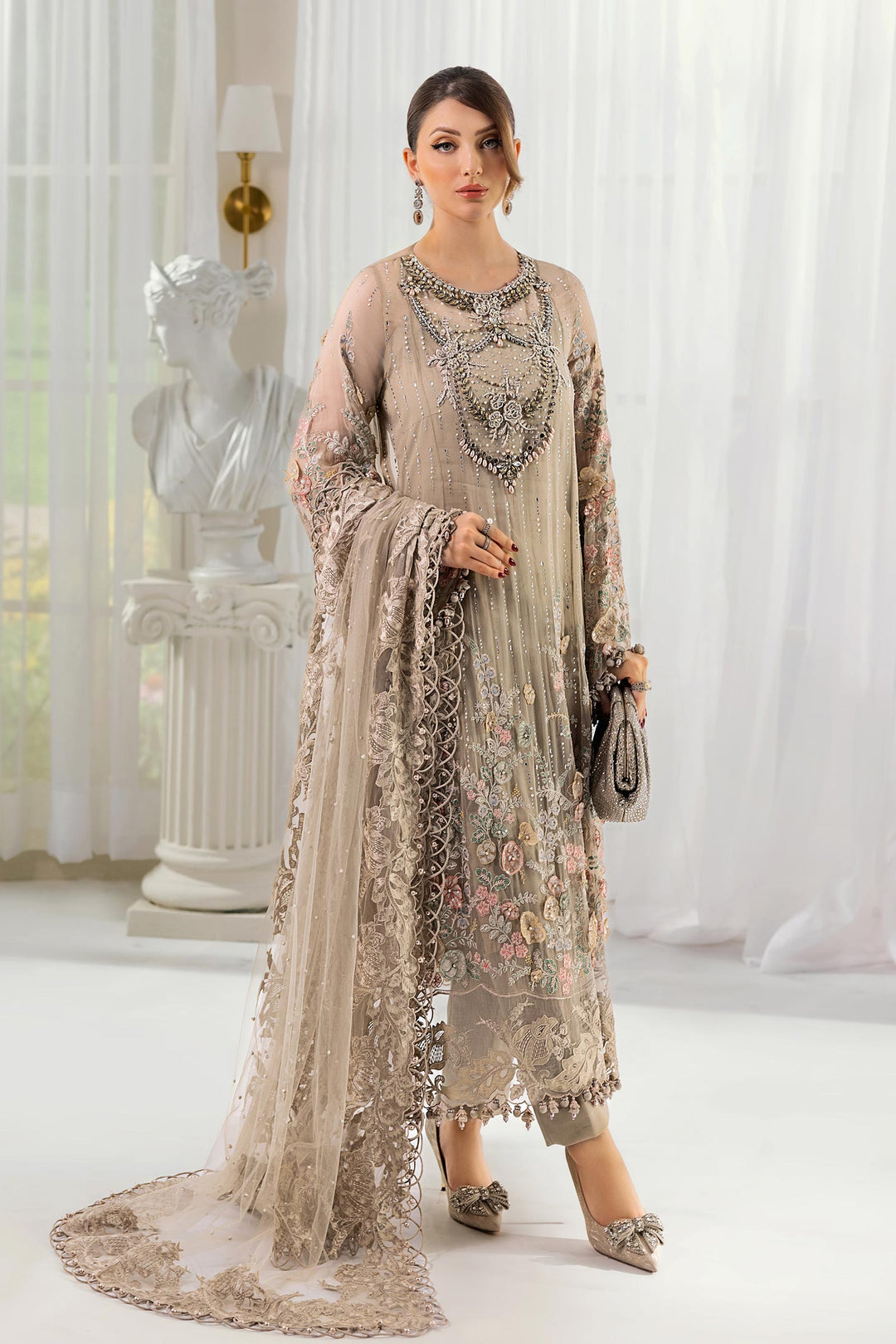 Maria.B Chiffons MPC-25-107
(Beige)