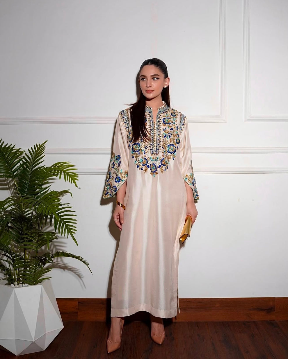 Aleena Khan Designer - White