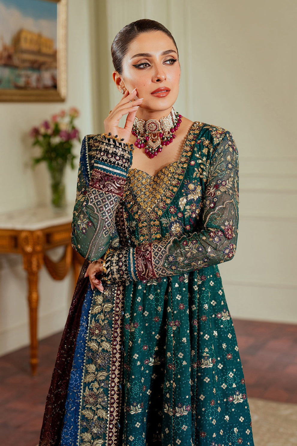 Baroque Chantelle - EMBROIDERED CHIFFON CH13-03