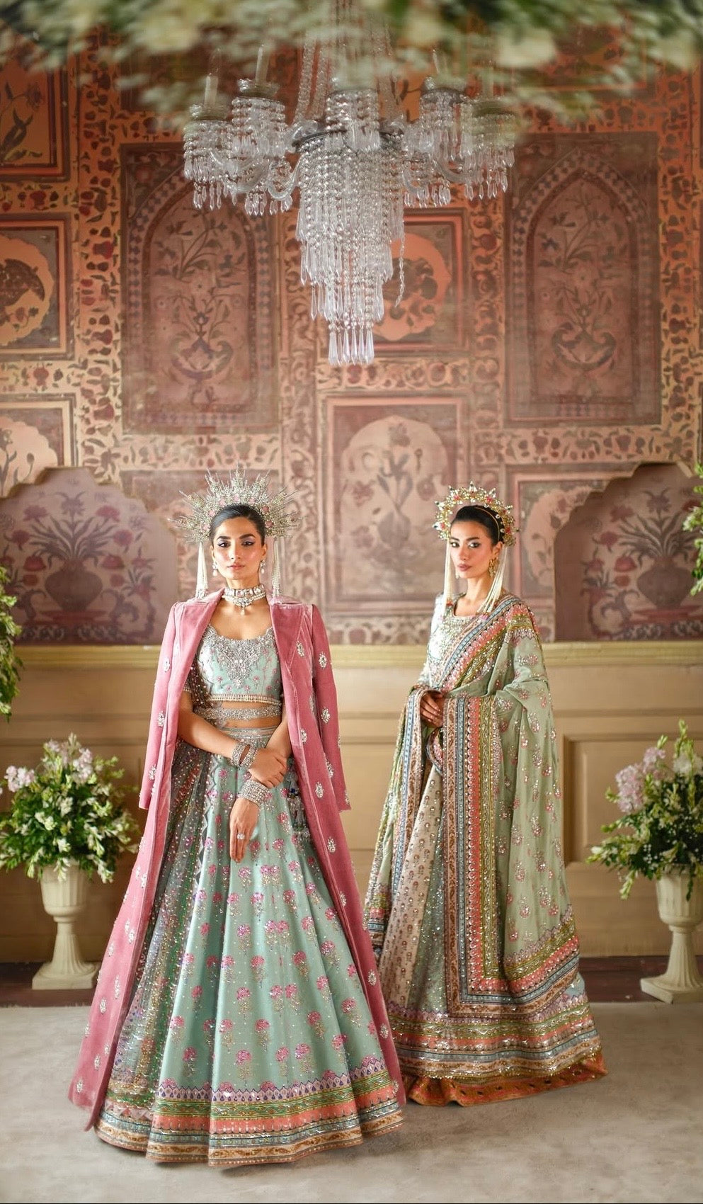 Nomi Ansari - Maryam Nawaz Pastel outfit