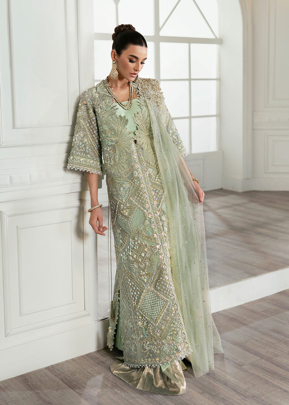 Crimson By Saira Shakira - Art Deco Glitz
