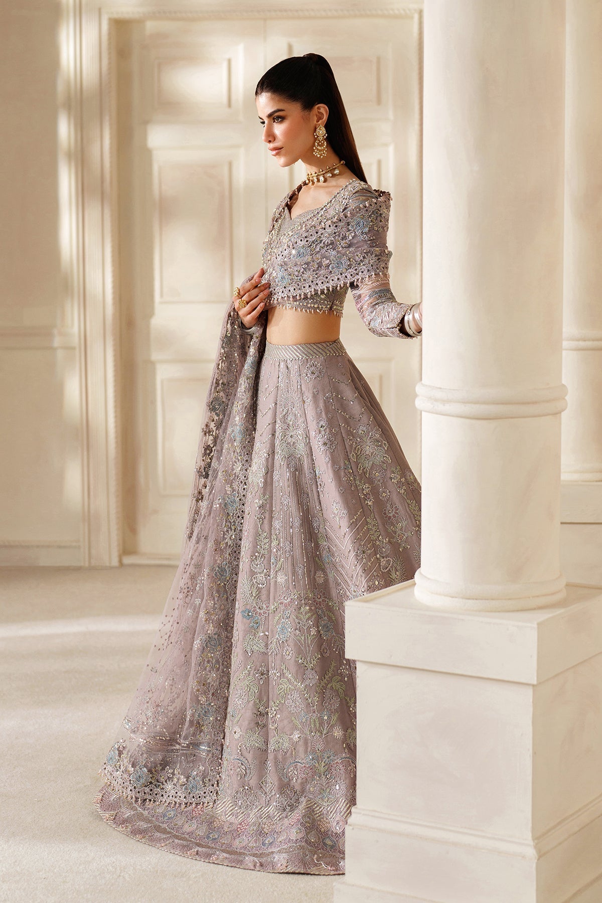 Baroque EMBROIDERED NET CH14-04