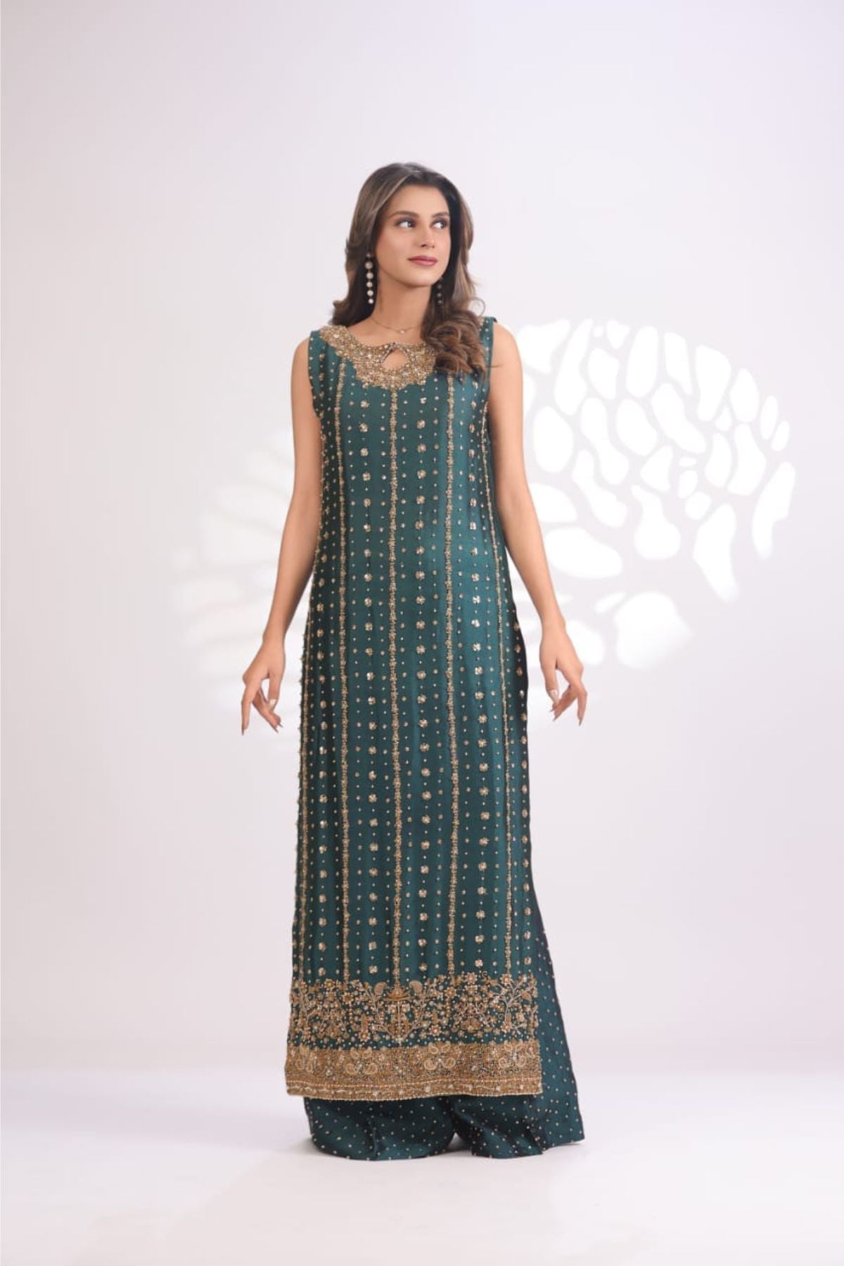 Usama Silk - Teal Luxe