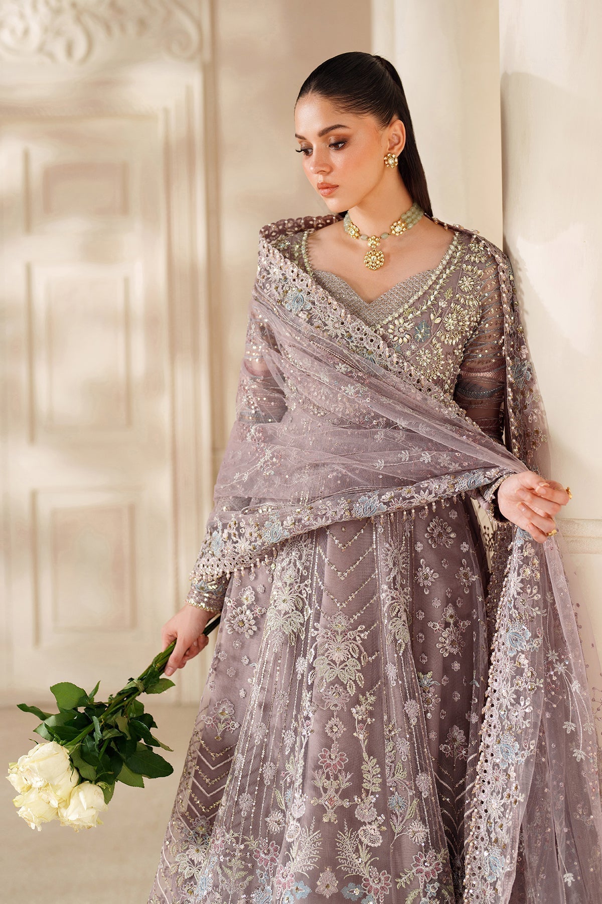 Baroque EMBROIDERED NET CH14-04
