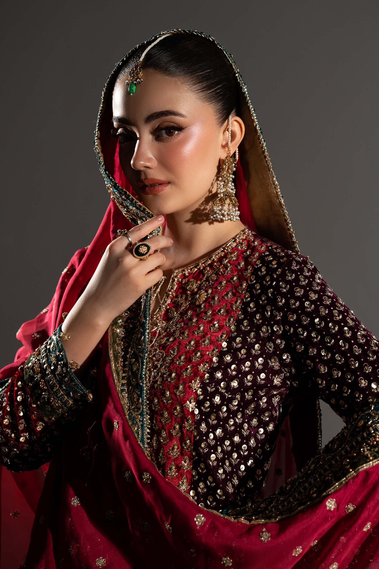 Maria B Retro Shadmani Couture - Yarizeh Formal Dress