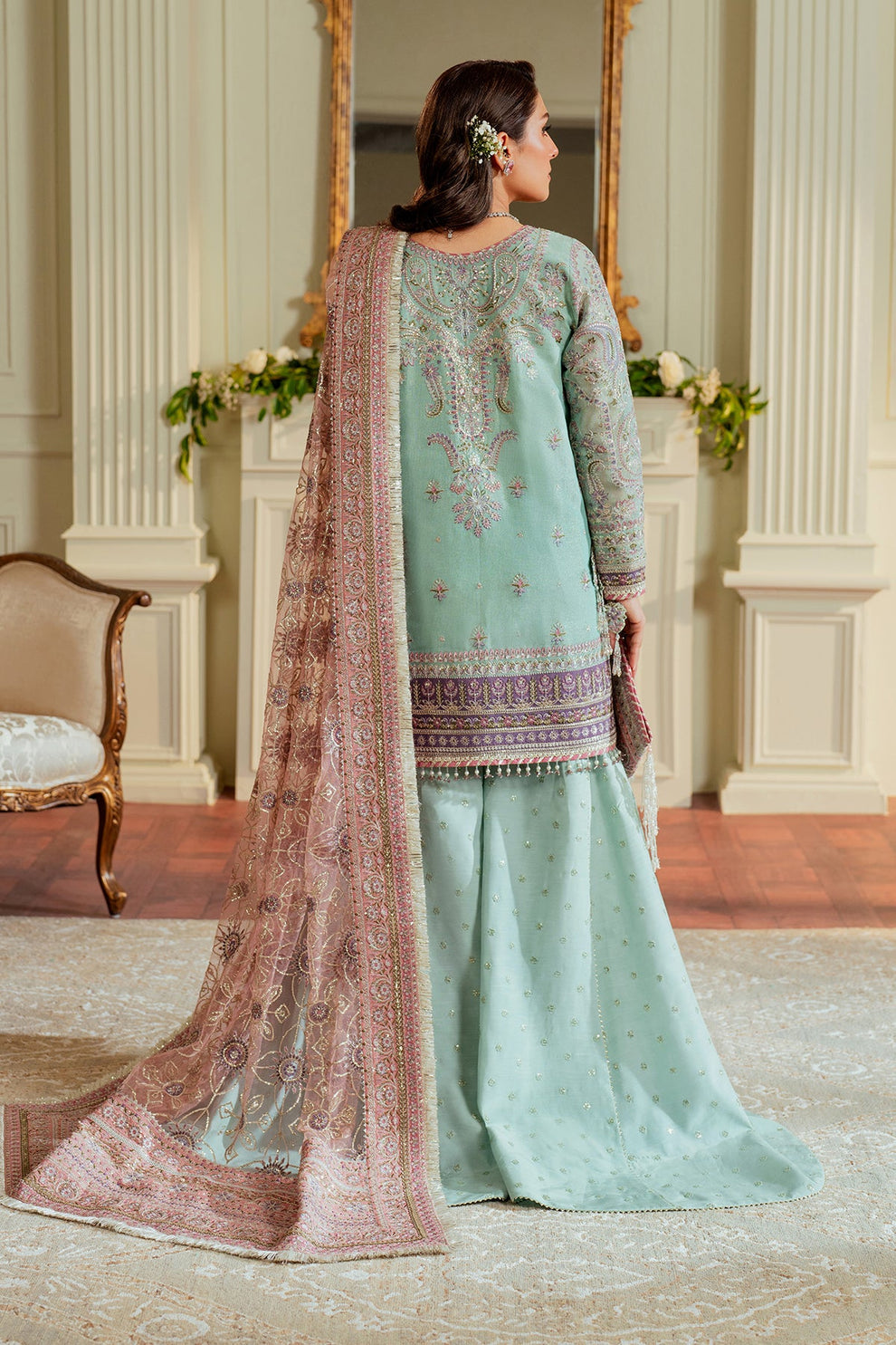 Baroque Chantelle - EMBROIDERED NET CH13-08