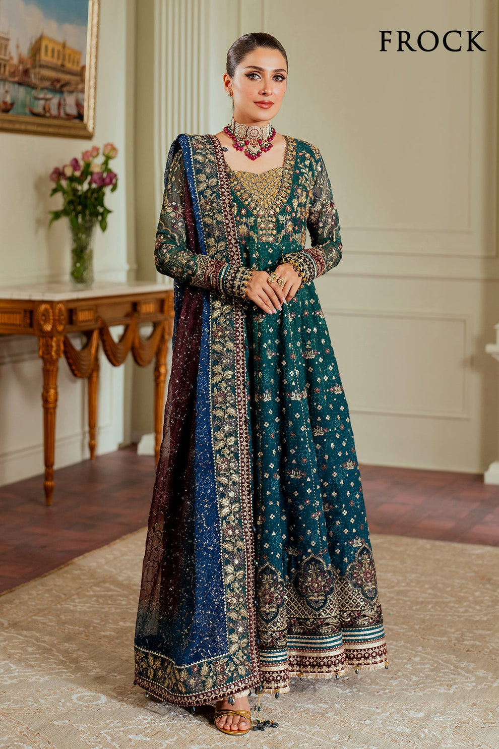 Baroque Chantelle - EMBROIDERED CHIFFON CH13-03