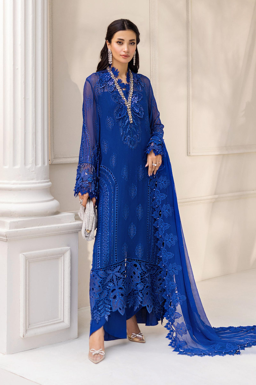 Maria.B Chiffons MPC-25-103
(Cobalt Blue)