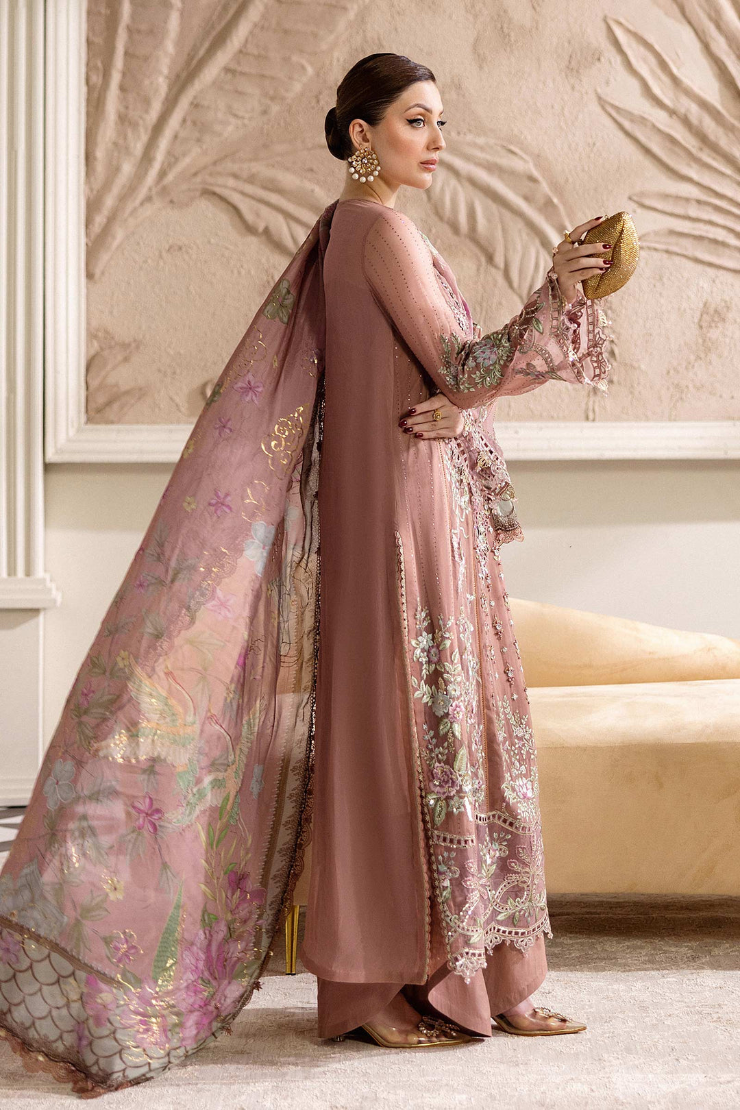 Maria.B Chiffons MPC-25-105
(Tea Pink)