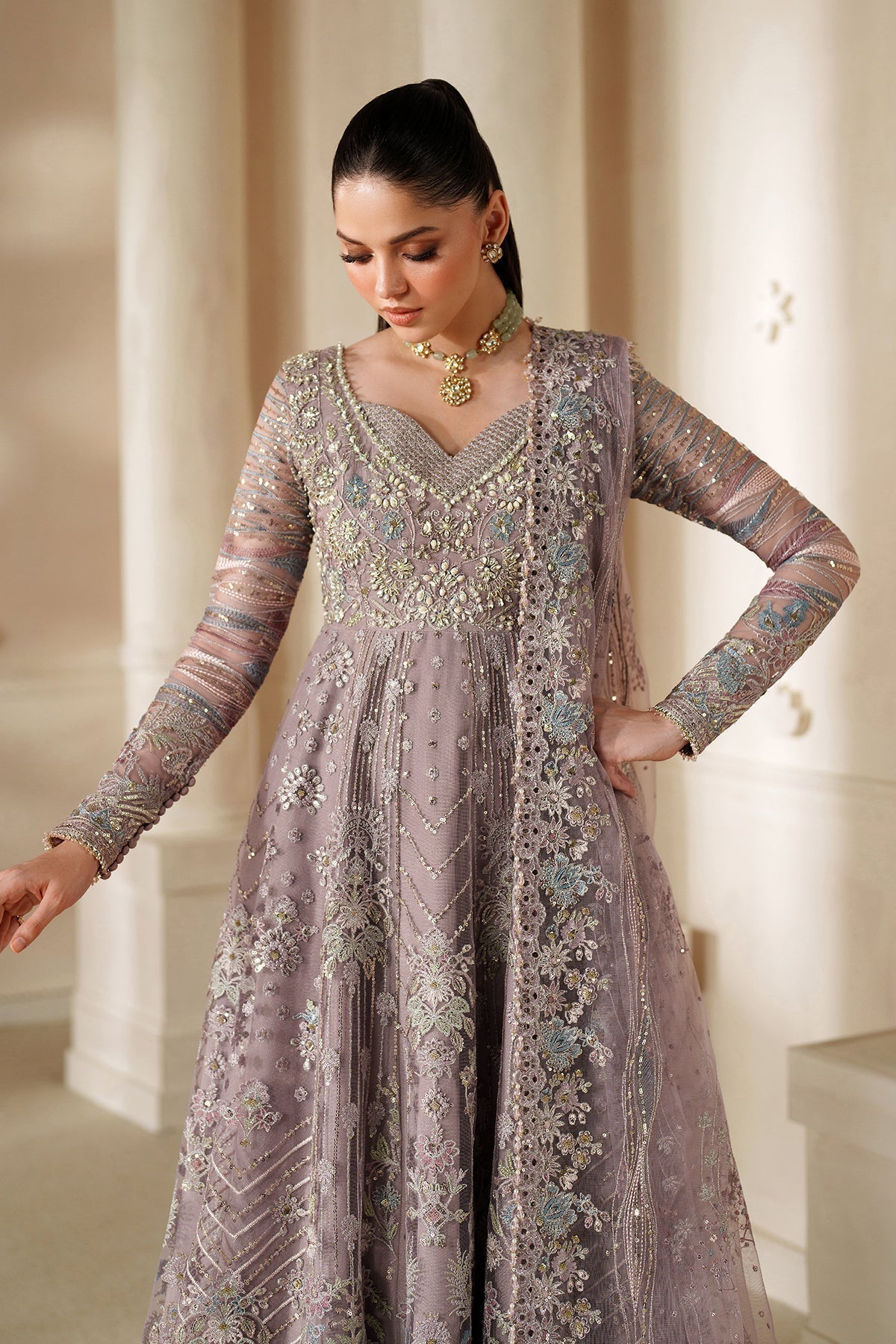 Baroque EMBROIDERED NET CH14-04