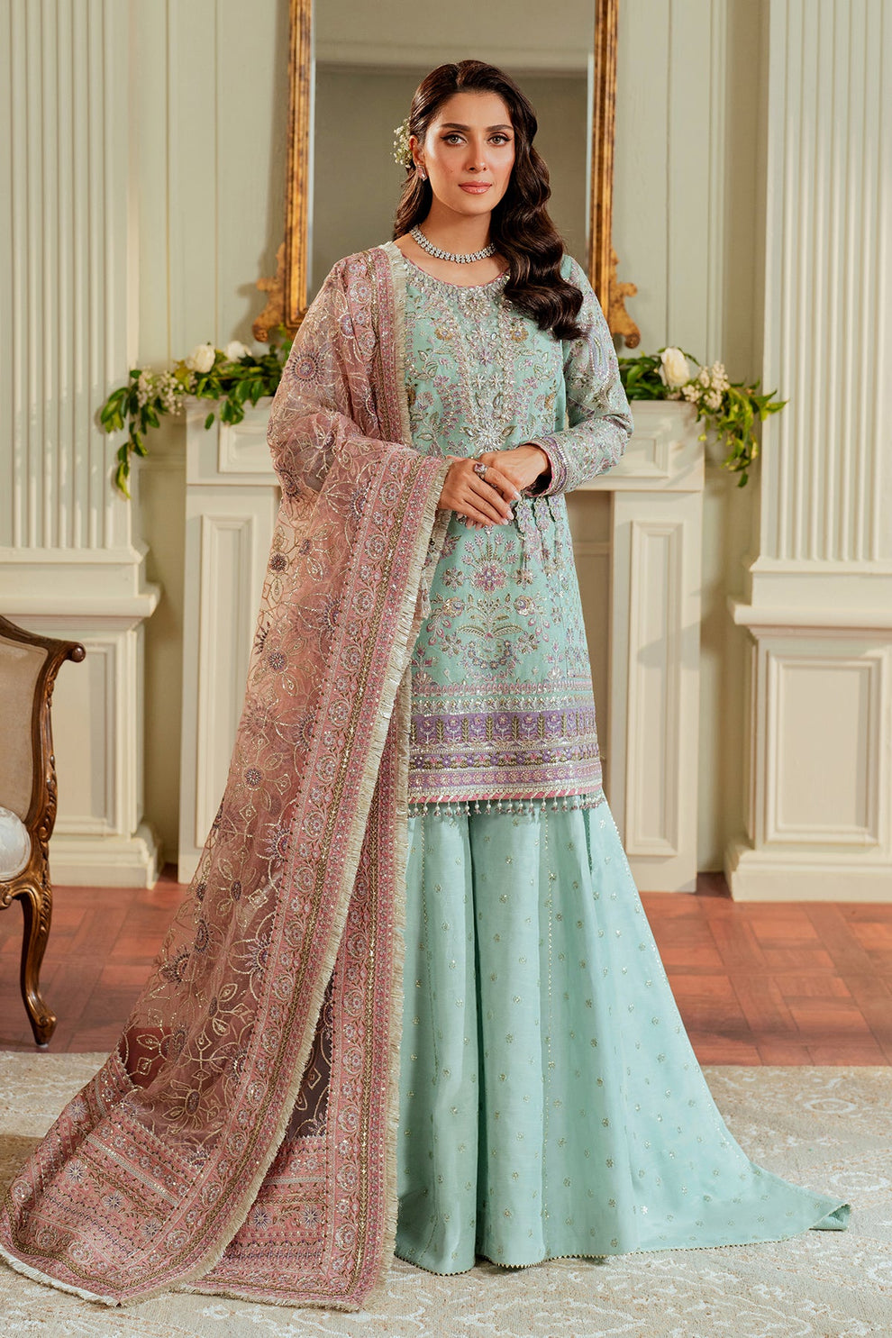 Baroque Chantelle - EMBROIDERED NET CH13-08