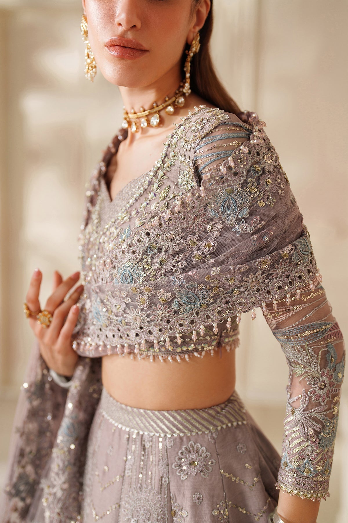 Baroque EMBROIDERED NET CH14-04