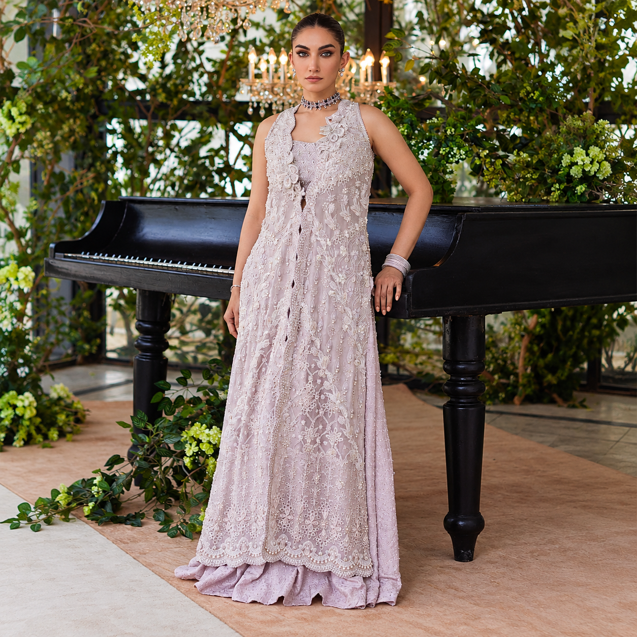 Farah Talib Aziz (FTA) - “Noemie Rose Jacket” ensemble