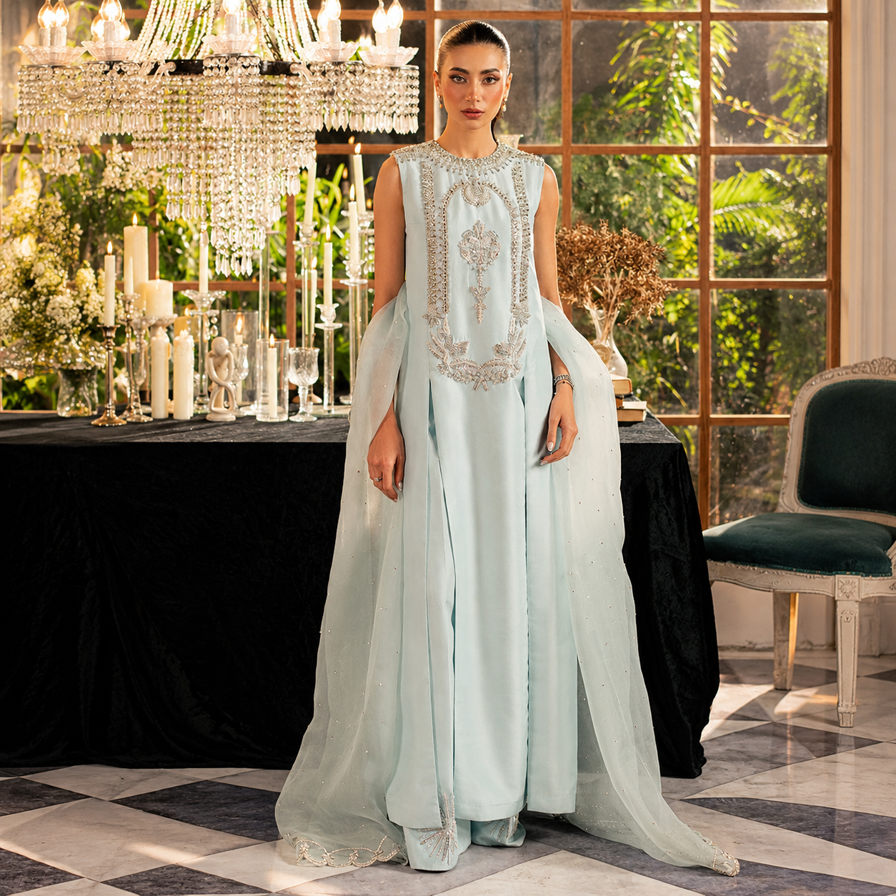 KHAKAA Luxury Raw Silk ICELIS