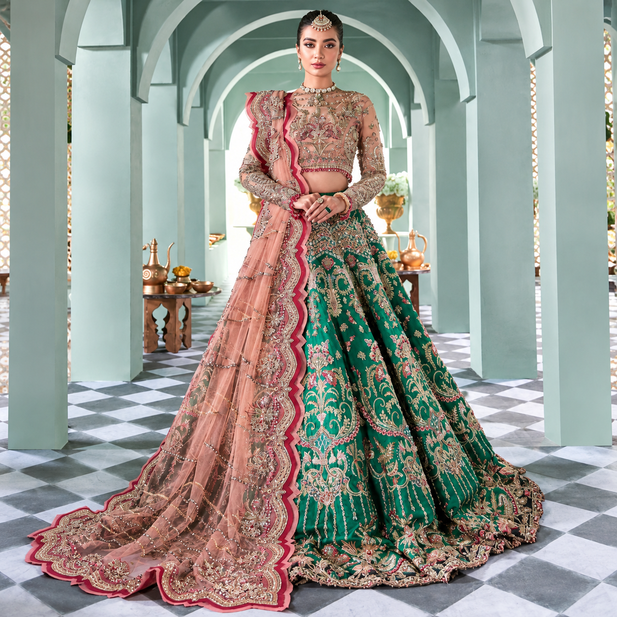Republic womenswear - Fairoz Demi Couture B15
