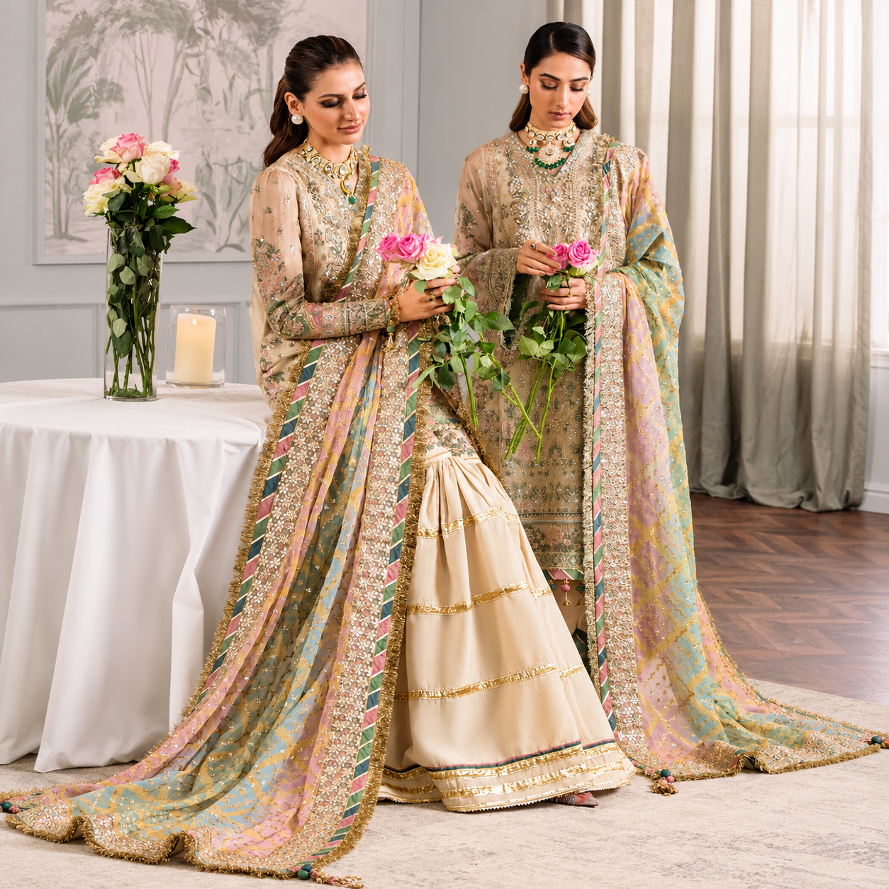 Baroque Embroidered Masuri CH12-04