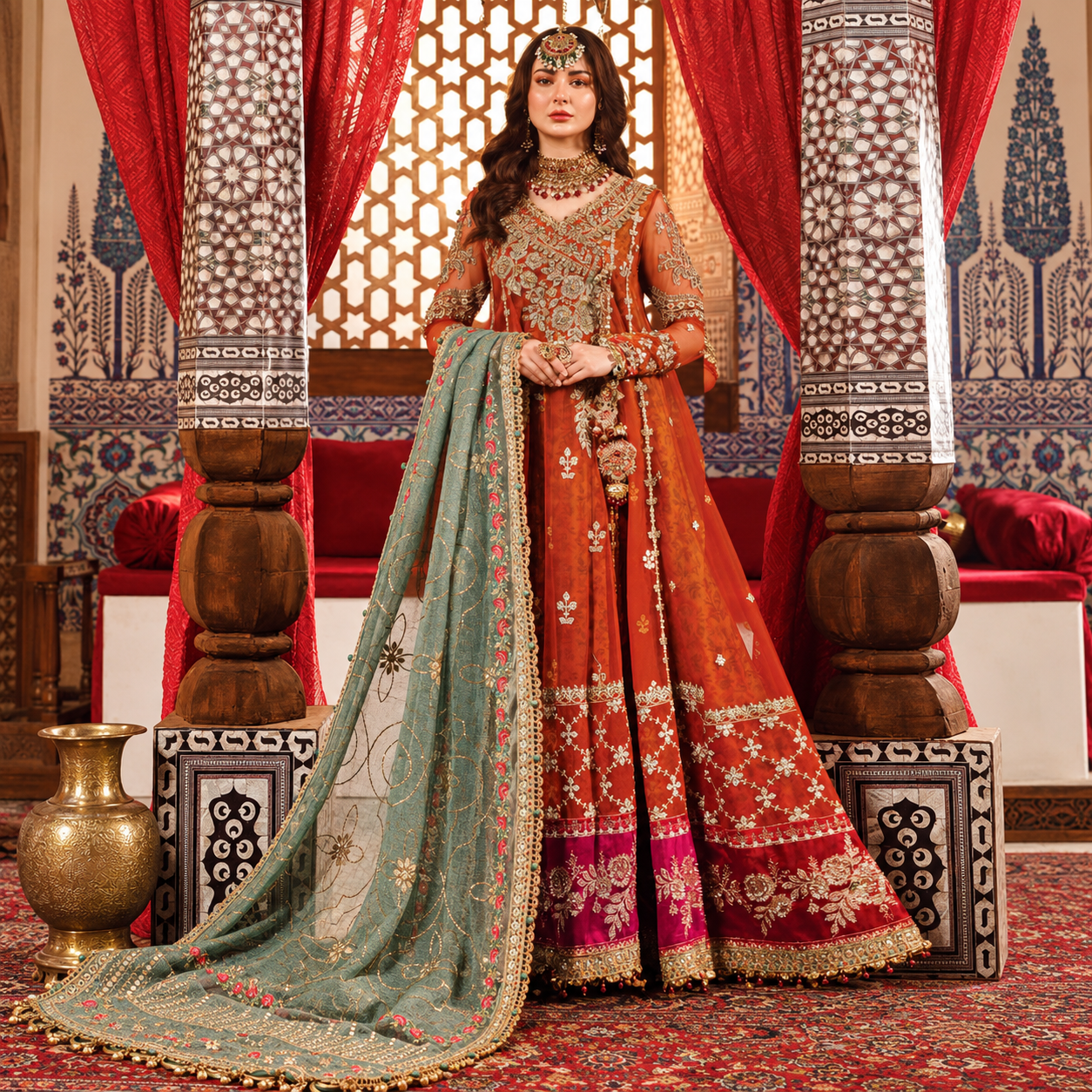 Maria B Mbroidered Wedding Edition D6