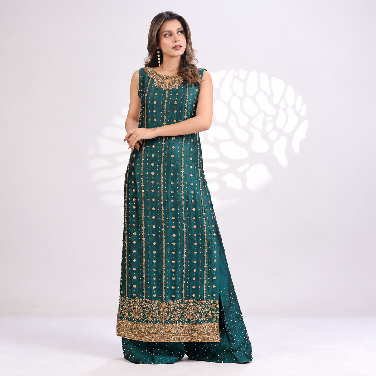 Usama Silk - Teal Luxe