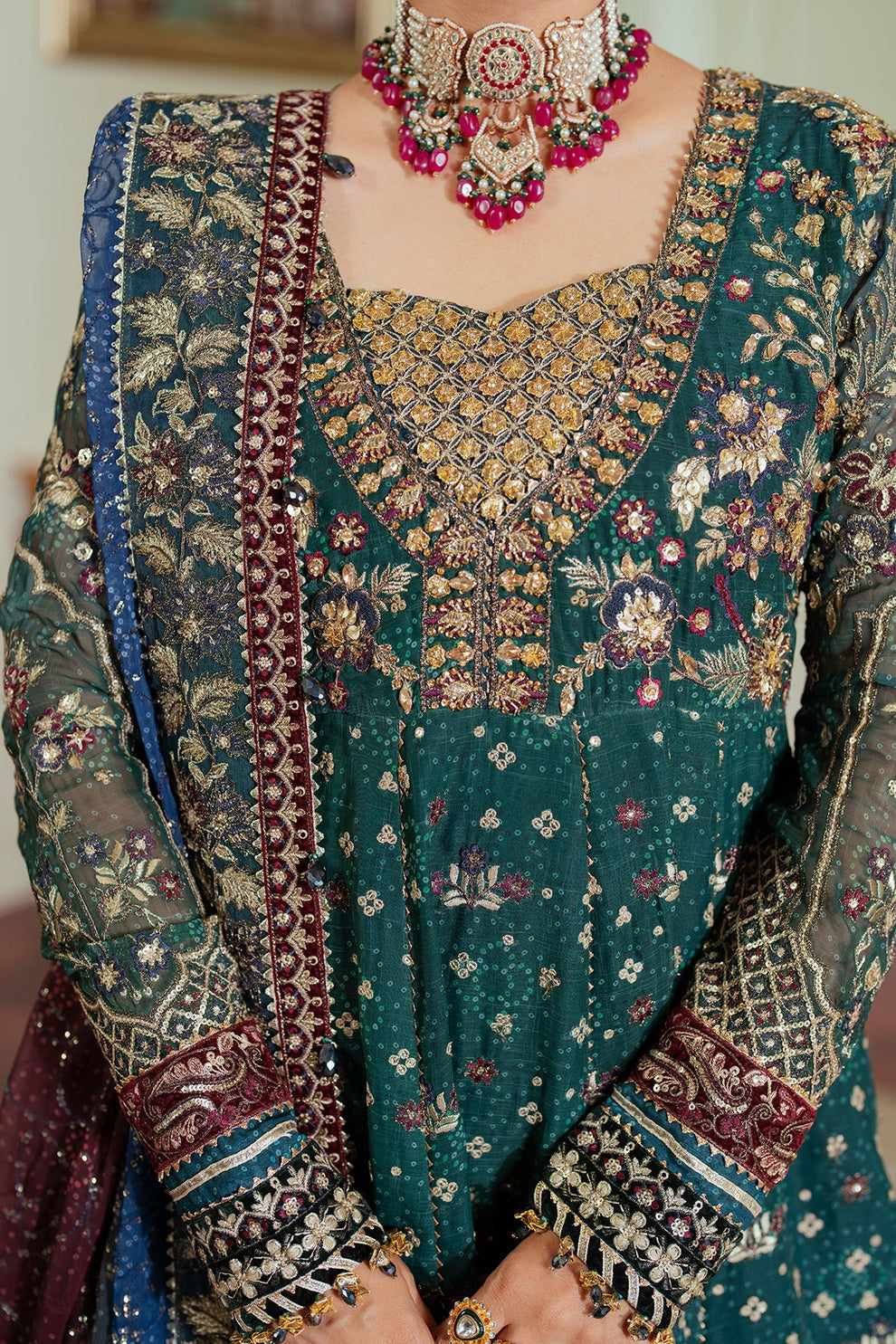 Baroque Chantelle - EMBROIDERED CHIFFON CH13-03