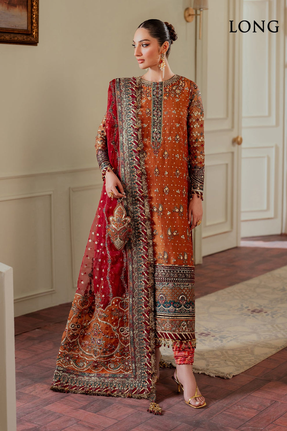 Baroque Chantelle EMBROIDERED NET CH13-01