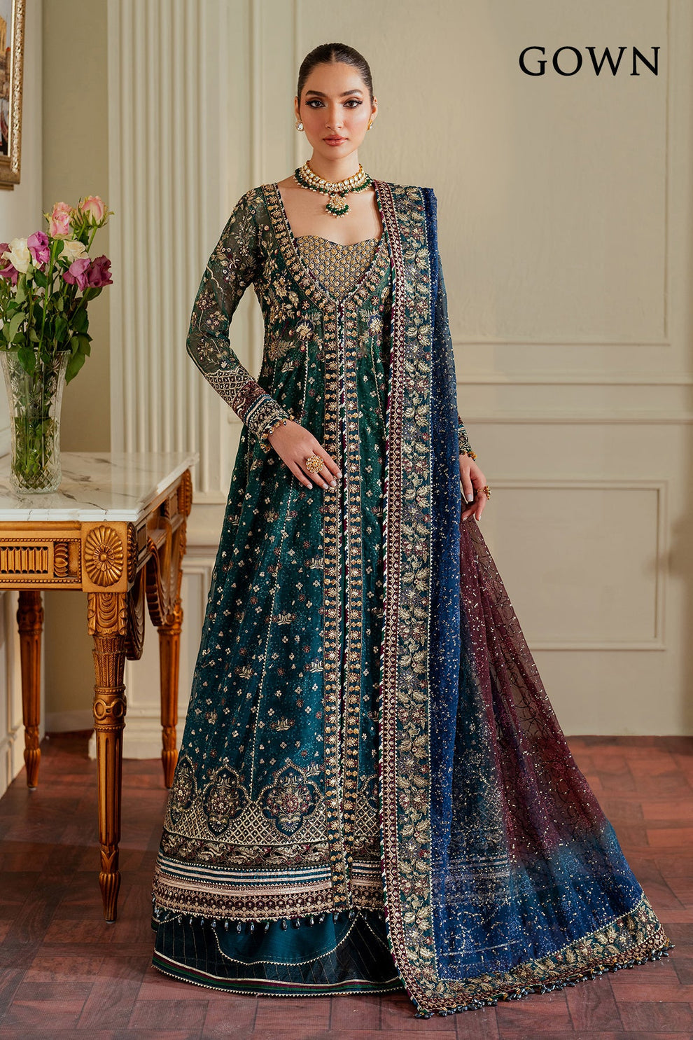 Baroque Chantelle - EMBROIDERED CHIFFON CH13-03