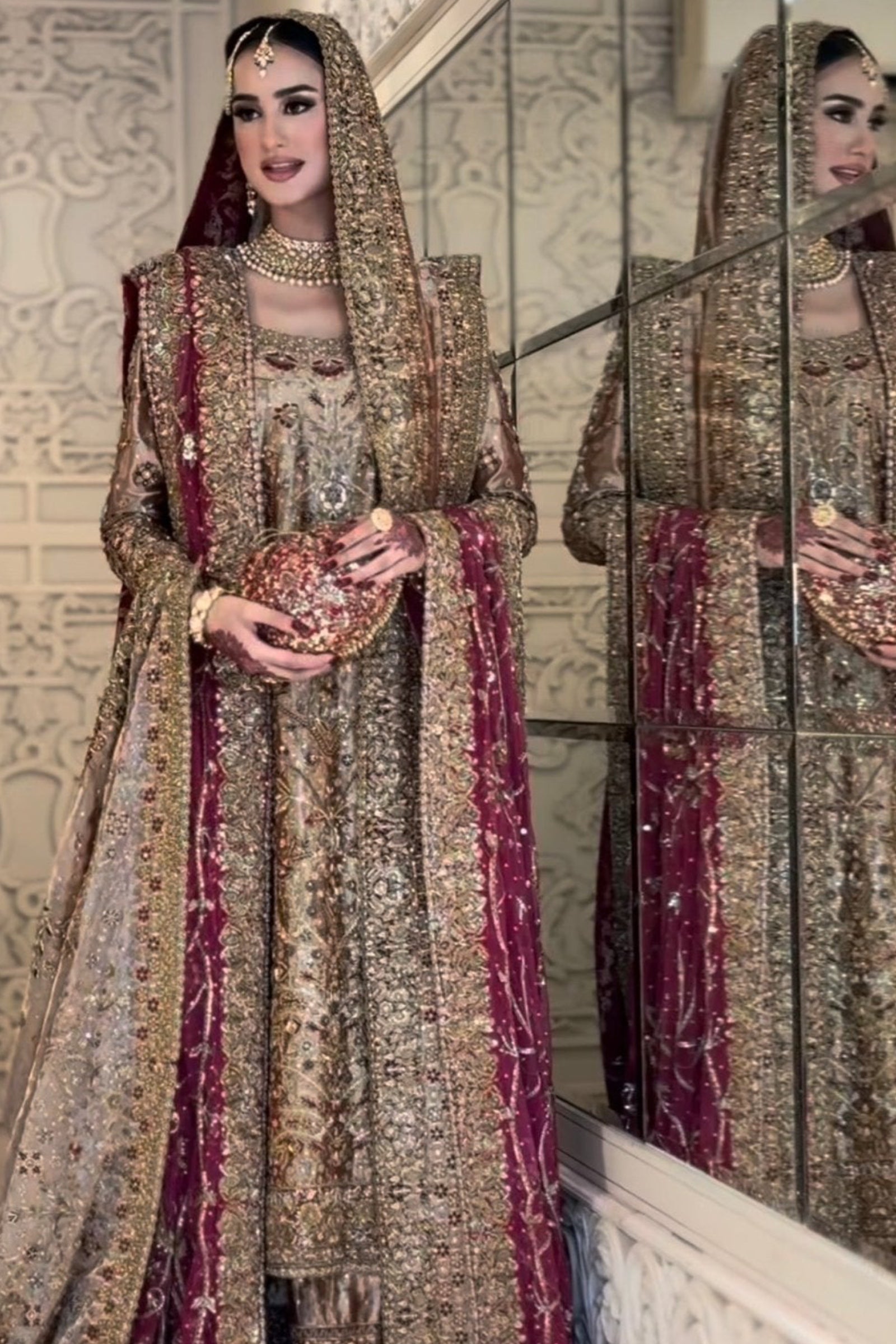 Haris Shakeel - Areeba (with 2 heavy duppatas)