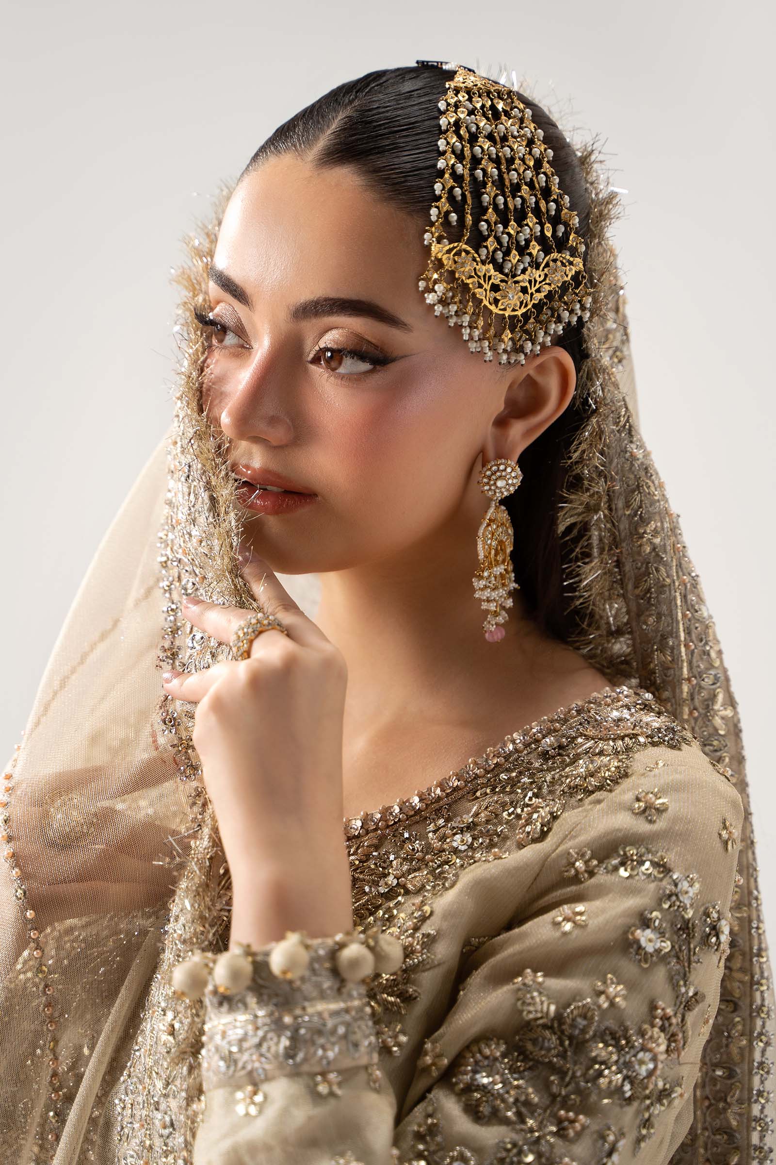 Maria.B Retro Shadmani Couture - Mayrozeh