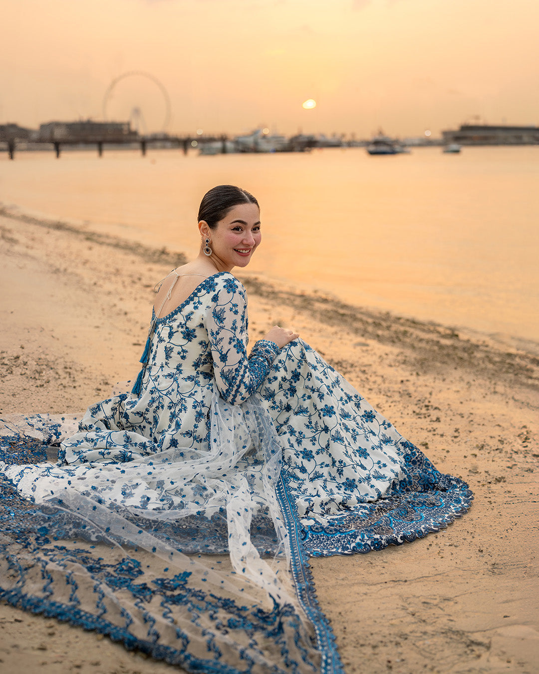 Faiza Saqlain Jehona – Premium Lawn Formal Dress