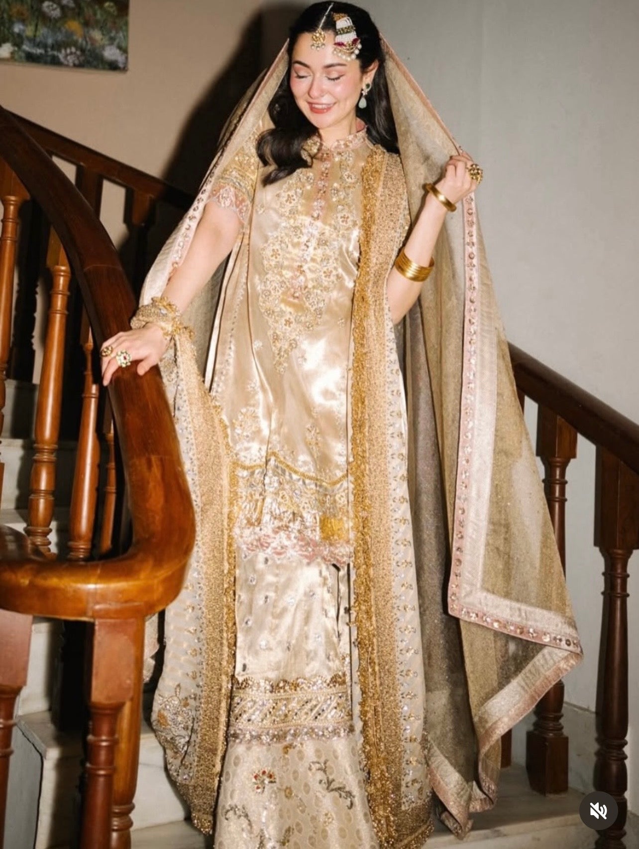 Fiaza Samee Hania Aamir | Luxury Double Zari Formal Dress