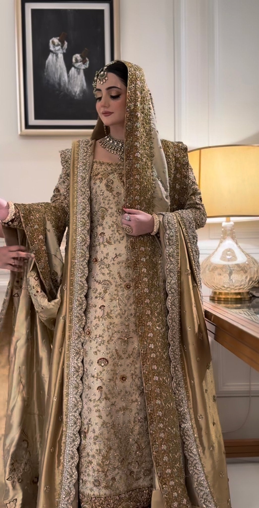 Haris Shakeel – Maharani (Ivory Gold)