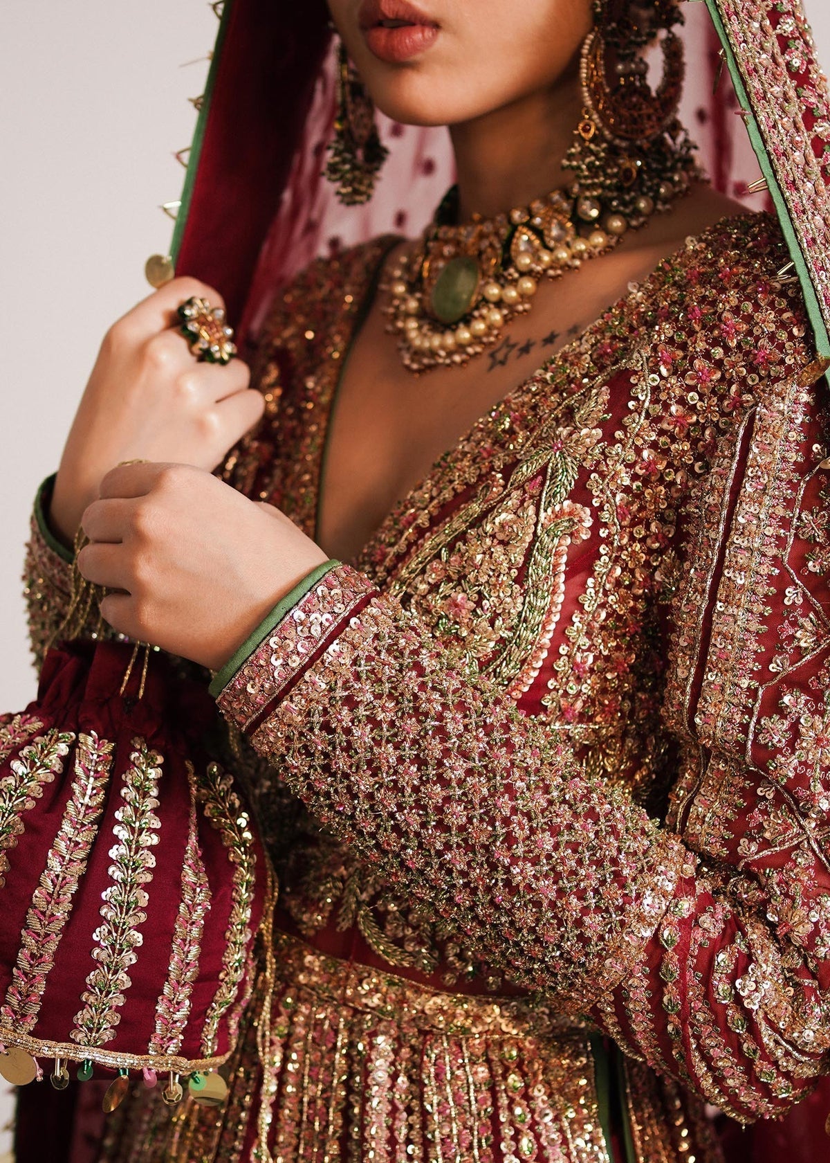 Hussain Rehar - Sarang (Emerald Green Colour Customised)