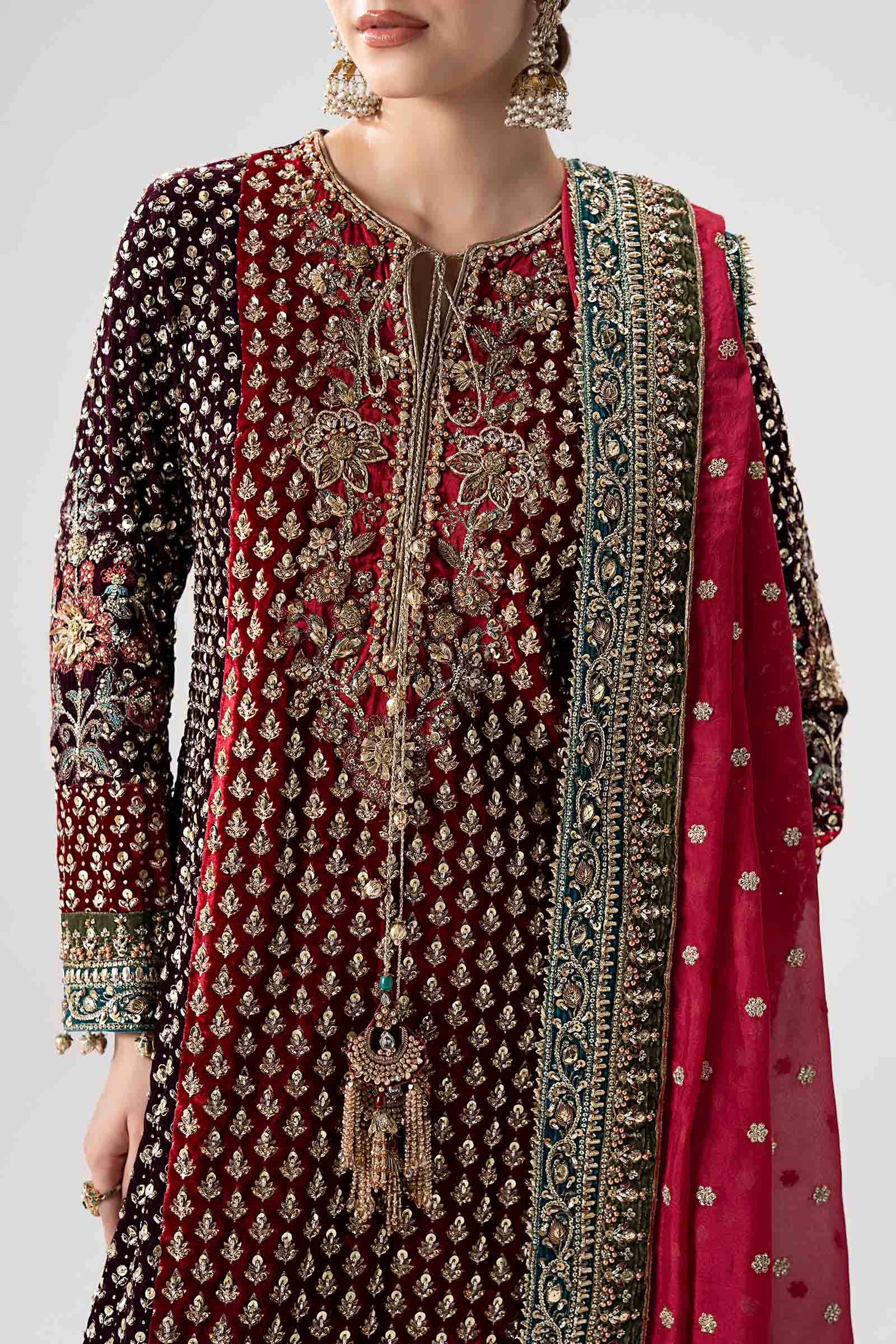 Maria B Retro Shadmani Couture - Yarizeh Formal Dress