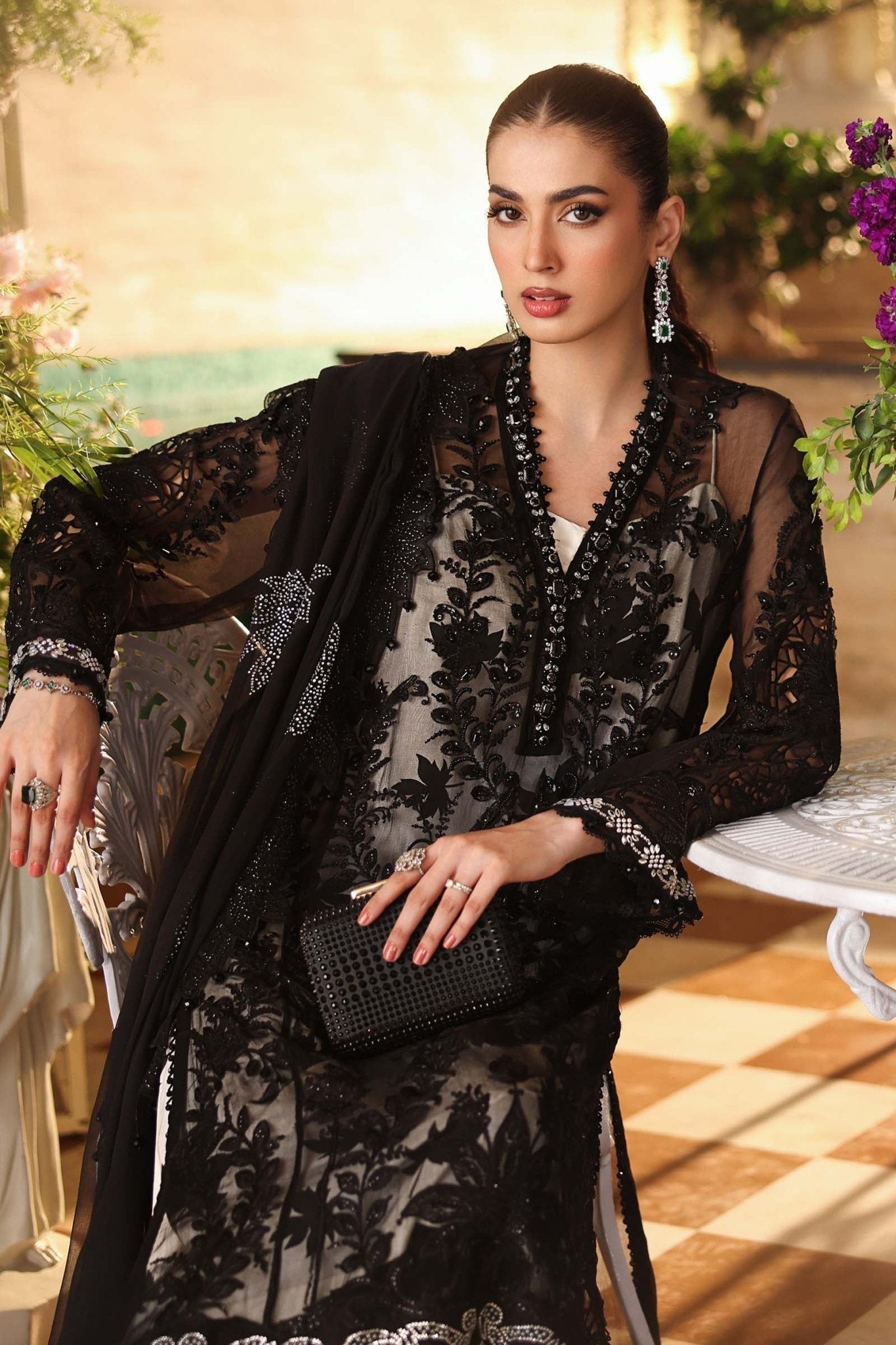Maria.B Chiffons MPC-26-101-Black