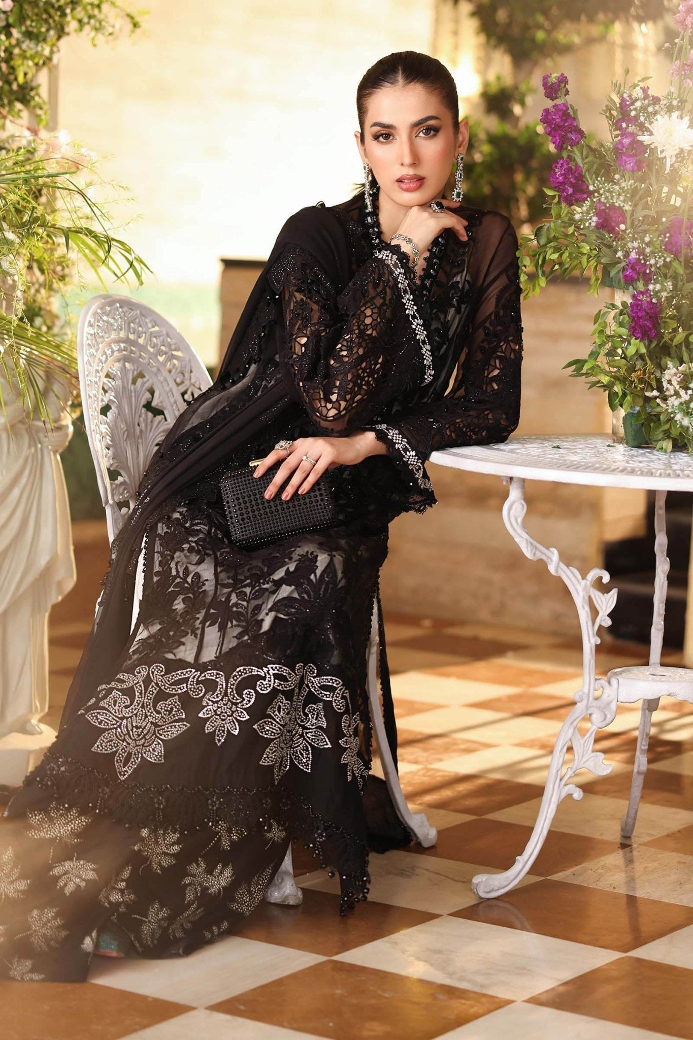 Maria.B Chiffons MPC-26-101-Black