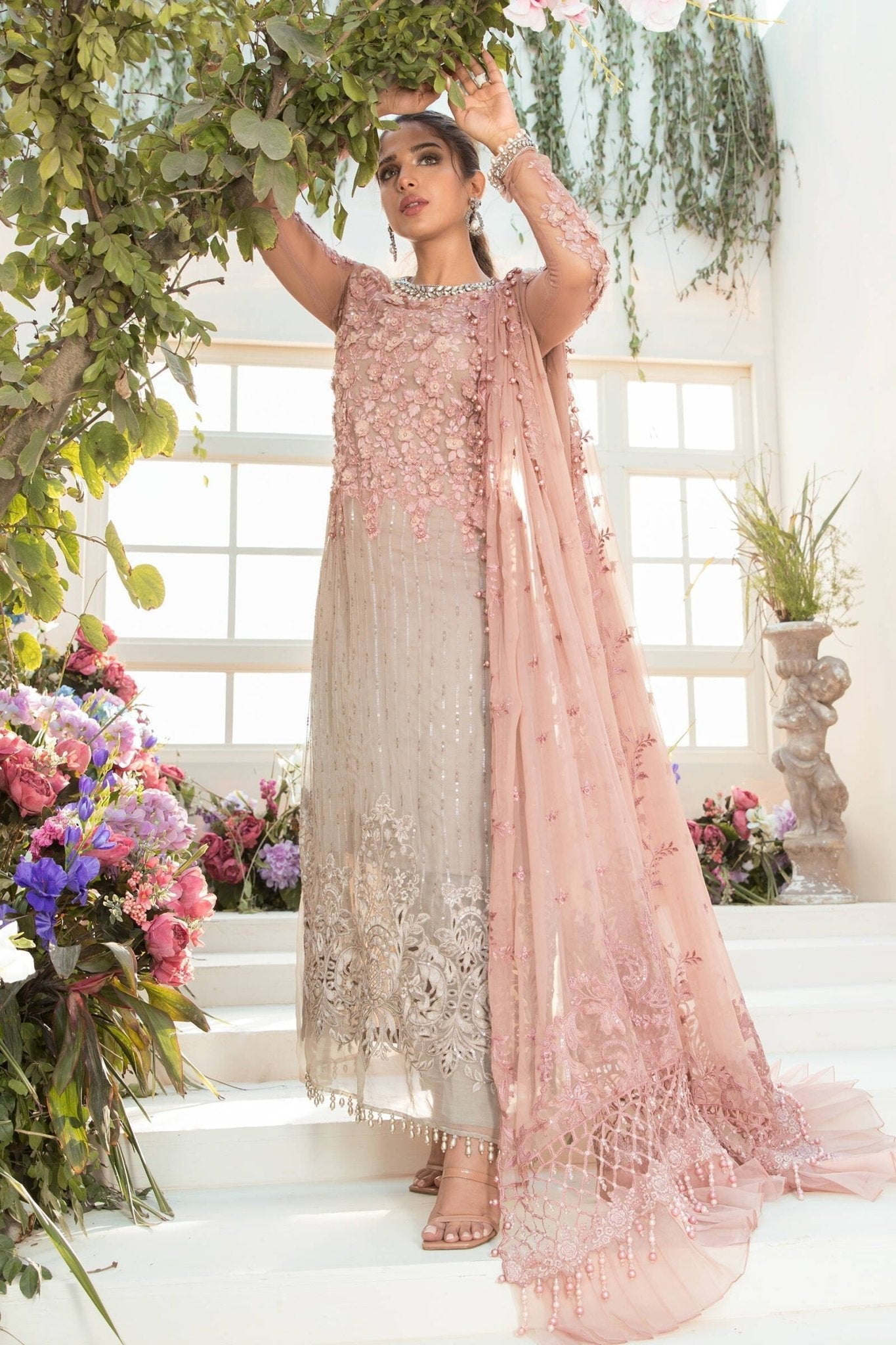 Maria.B Coffee and Ash Pink BD-2101