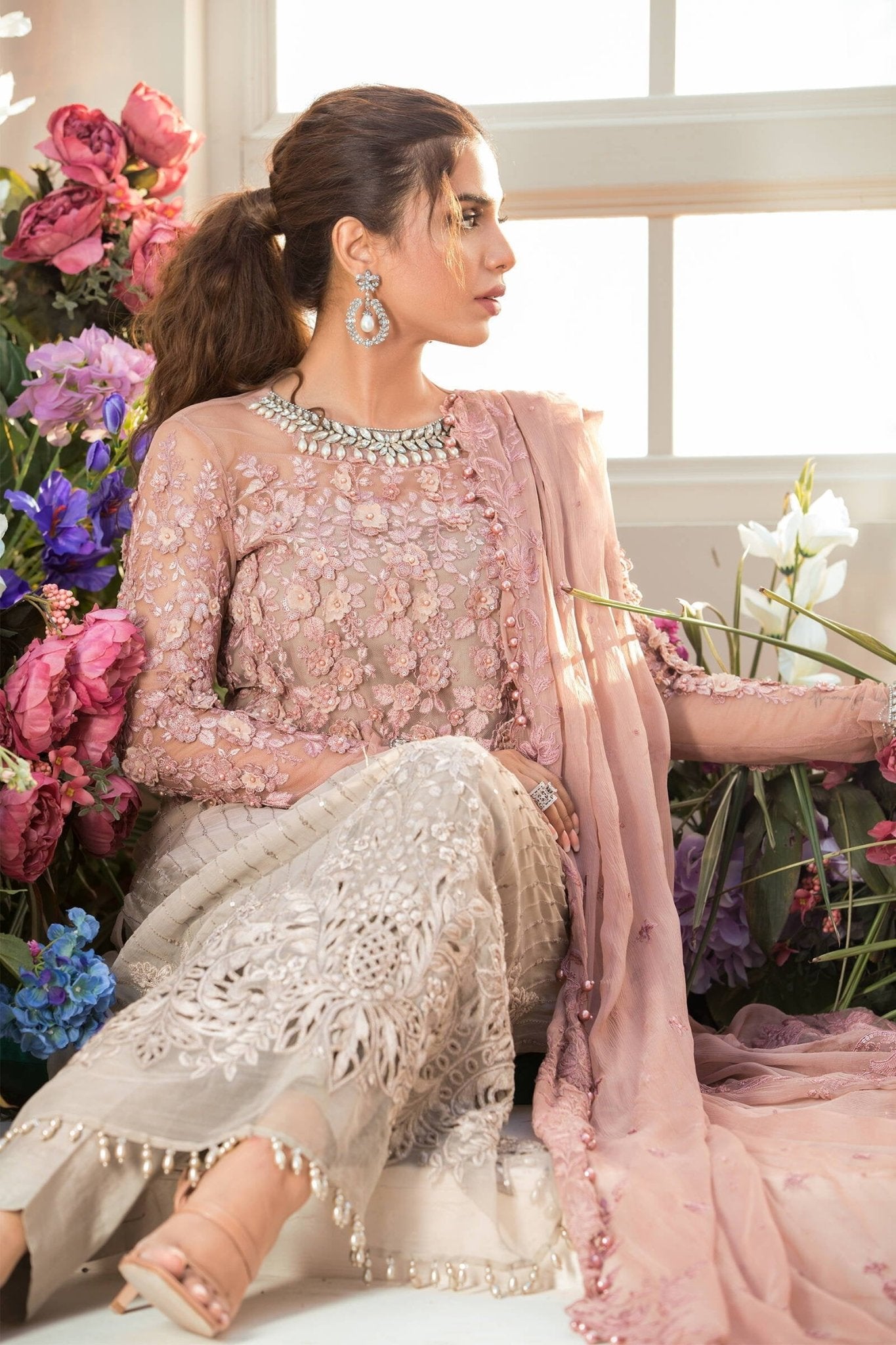 Maria.B Coffee and Ash Pink BD-2101