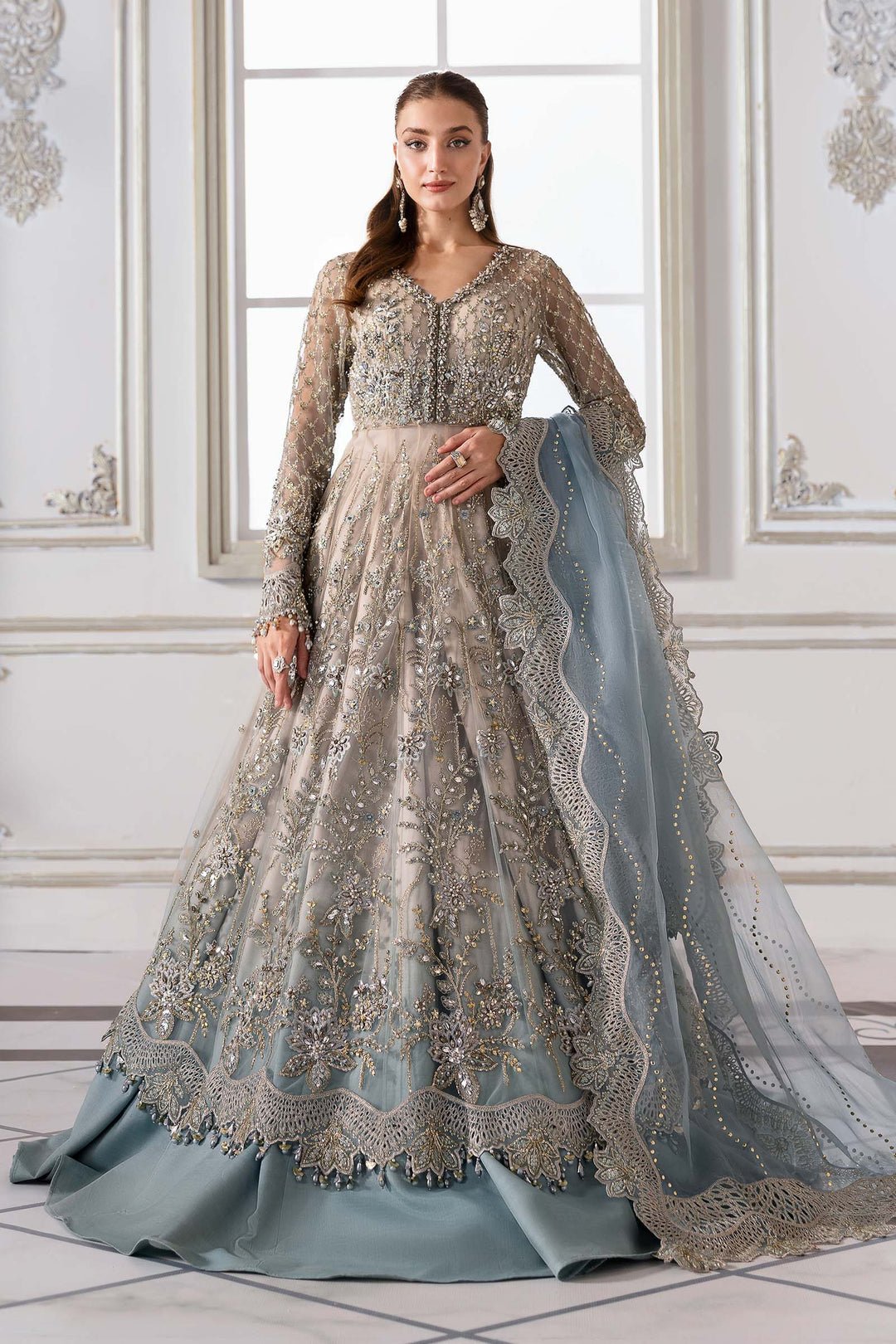 Maria.B Mbroidered BD-3002