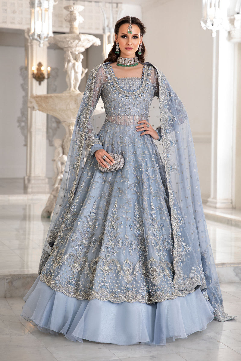 Maria B. Couture Ice Blue MC-041