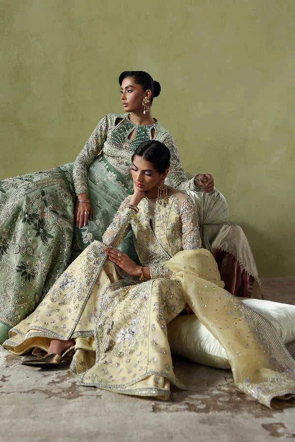 Anum Rajwani modelling SORAYA Liora from Lumene Festival 25/26 in pastel yellow at Zenni’s Atelier