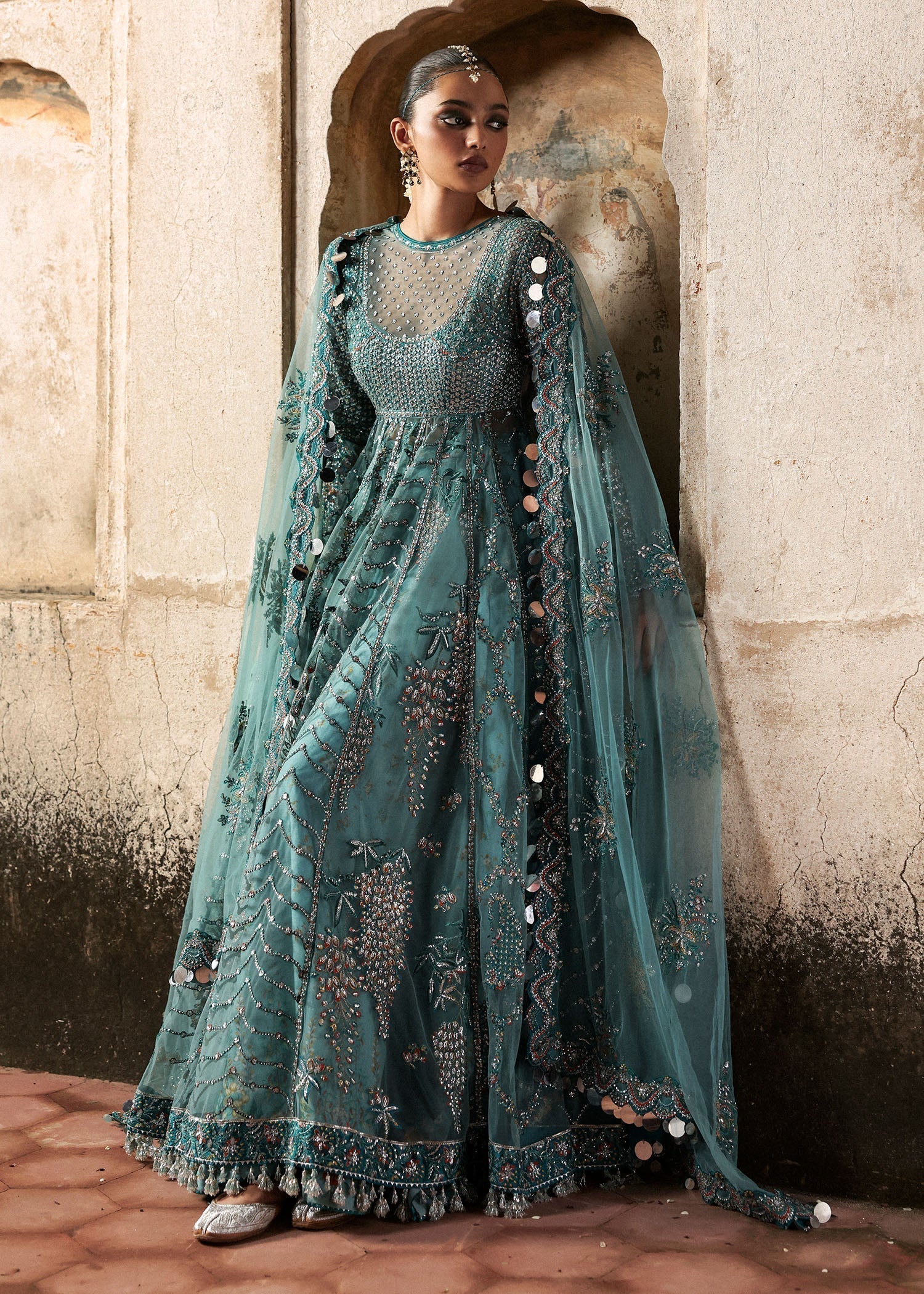 Hussain Rehar Unstitched Festive'25 Nagma