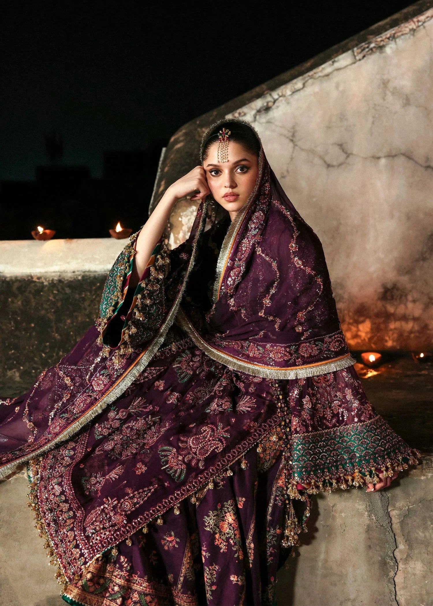 Hussain Rehar Unstitched Festive'25 "Ghazal"