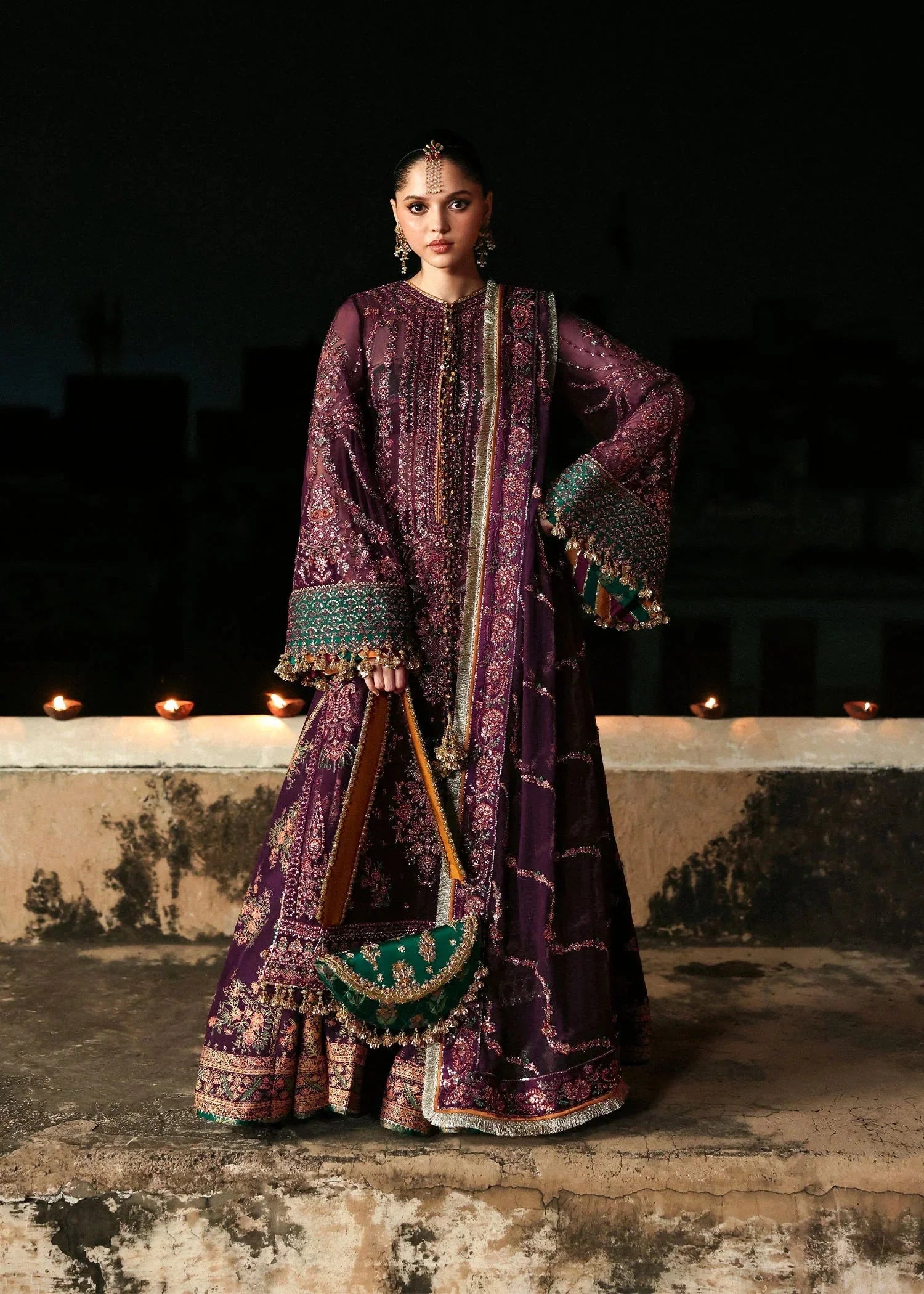 Hussain Rehar Unstitched Festive'25 "Ghazal"