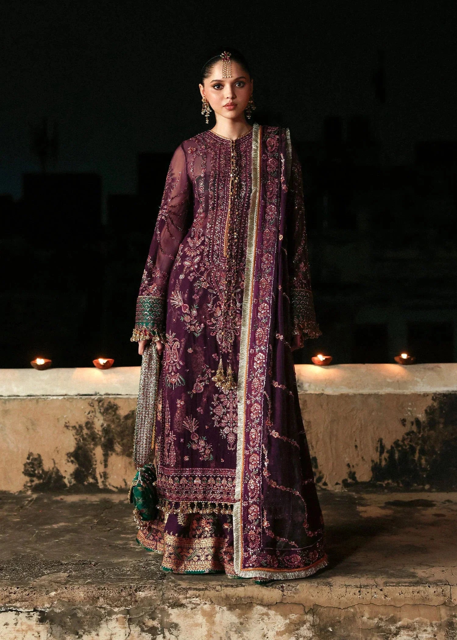Hussain Rehar Unstitched Festive'25 "Ghazal"