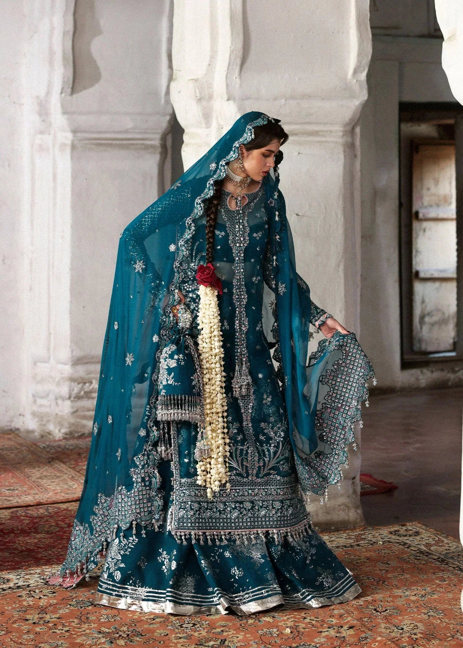 Hussain Rehar Unstitched Festive'25 "Zebunisa"