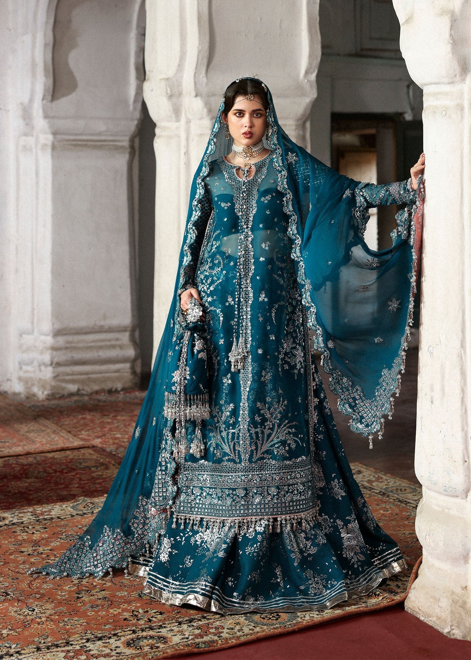 Hussain Rehar Unstitched Festive'25 "Zebunisa"